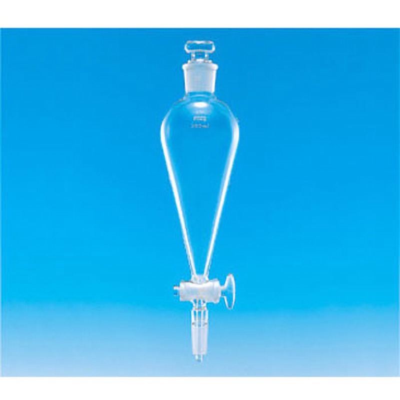 Fineスキーブ分液 平栓G活栓下部19 TGK(東京硝子器械) 容量300mL