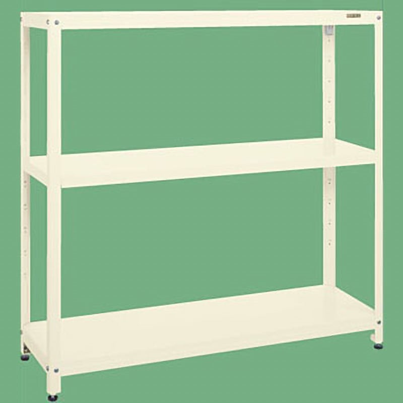 SPR-2223MI スーパーラック サカエ アイボリー色 スチール 荷重1000kg 3段 高さ1500mm奥行600mm  SPR-2223MI