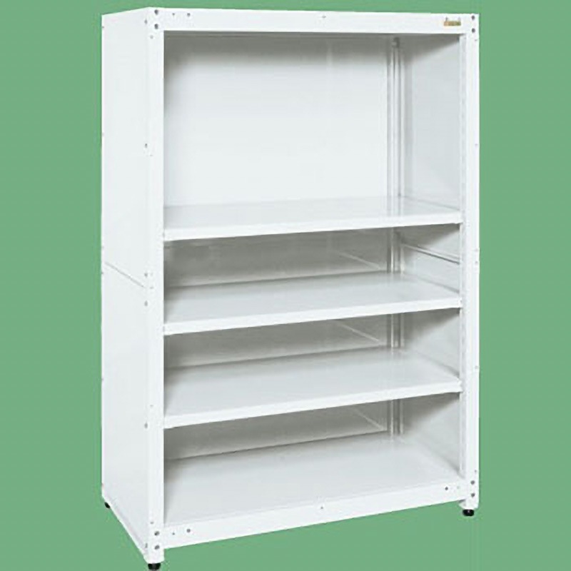 SLN-1255TW スチールラック サカエ 荷重1250kg ホワイト色 高さ1800mm奥行615mm  SLN-1255TW
