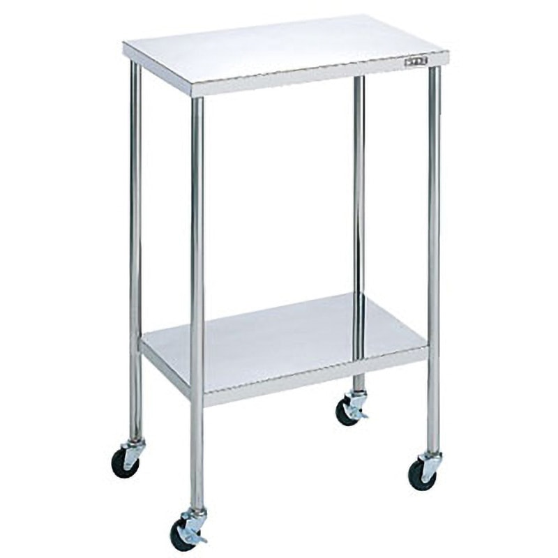 CSS-1ASU ステンレスCSワゴン サカエ 2段 ゴム 間口485mm奥行315mm全高760mm  CSS-1ASU