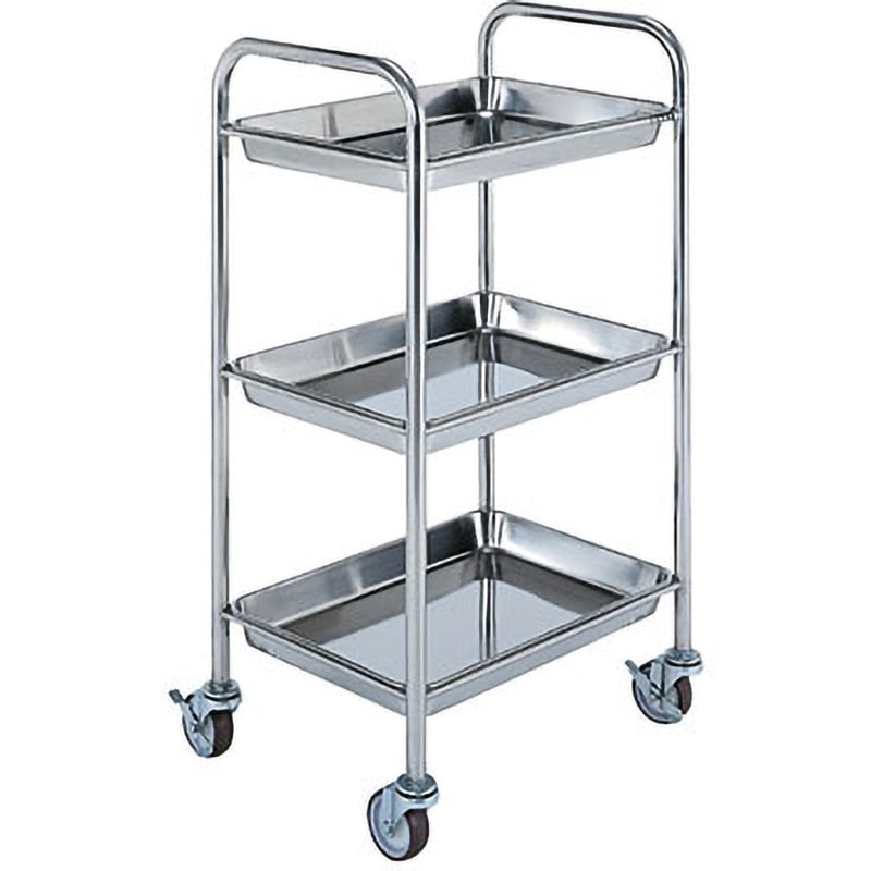 ステンレストレーワゴン サカエ 標準型 【通販モノタロウ】