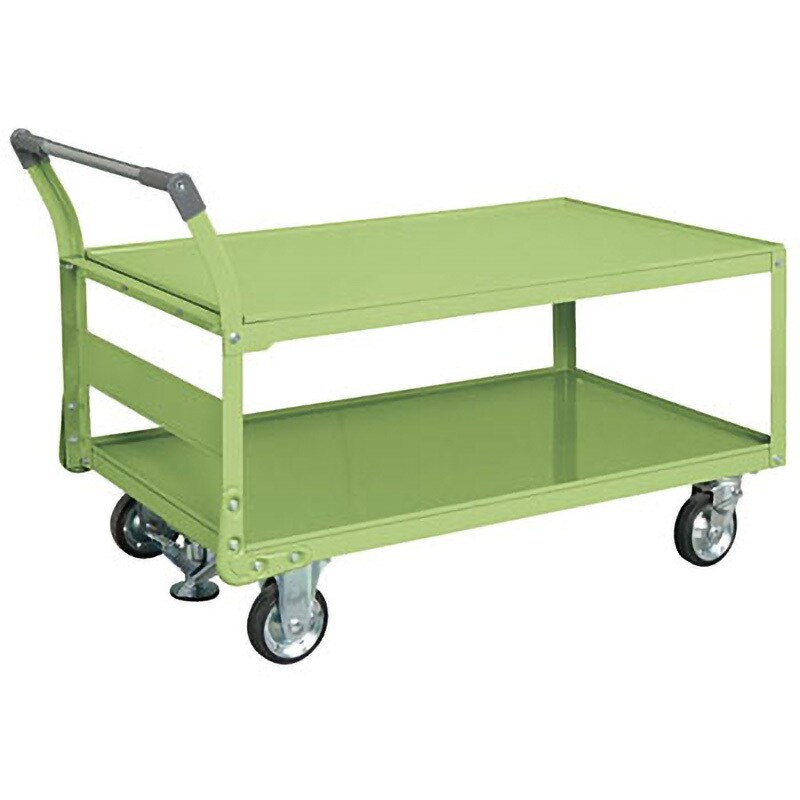 TAW-88F 特製四輪車 サカエ スチール製 フロアストッパー付 荷台