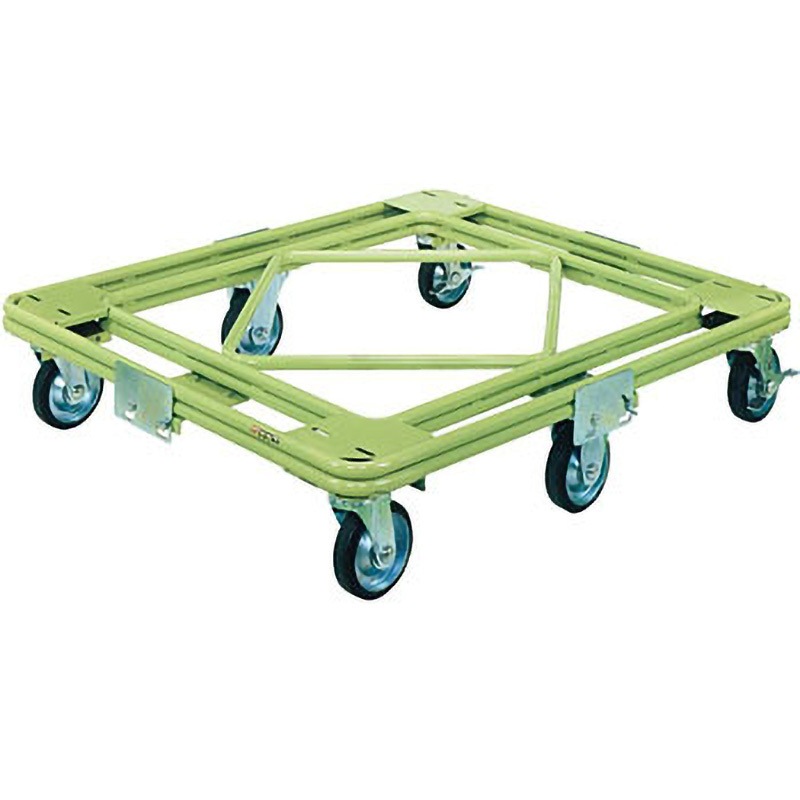 RH-1G 自在移動回転台車 サカエ ストッパー グリーン色 適合寸法1000×1000mm  RH-1G 55,188円