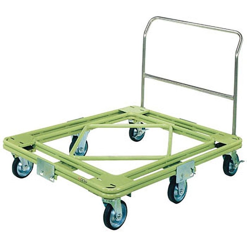 RH-2TG 固定ハンドル式 サカエ ゴム車輪 超重量型 荷重700kg スチール