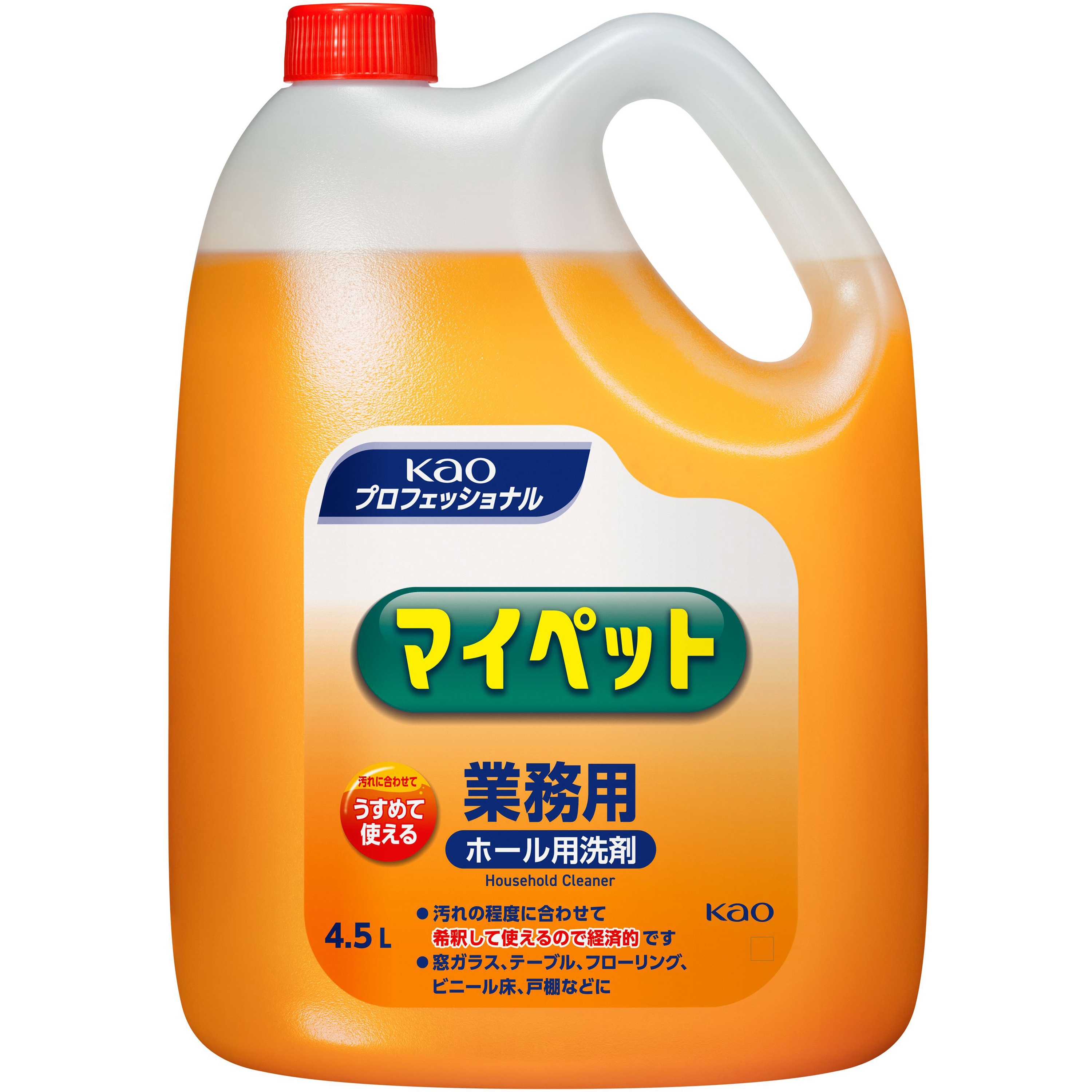 4901301326959 マイペット 1箱(4.5L×4本) 花王 【通販モノタロウ】