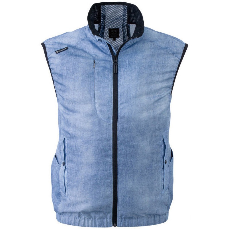 空調服 ベスト＋12Vバッテリーセット VOLT COOL Mサイズ 新品 ハイバック空調服 ベスト AC2034 ネイビー 24Vバッテリー