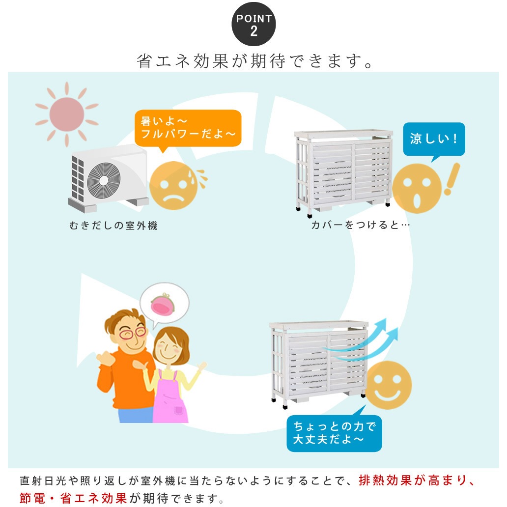 Jsac 930 逆ルーバー室外機カバー 1台 住まいスタイル 通販サイトmonotaro