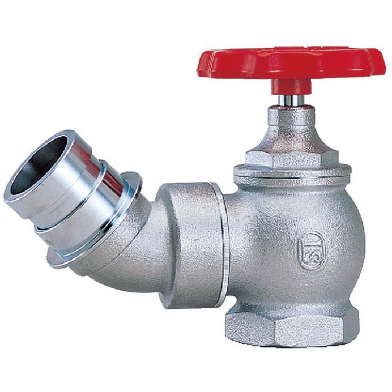 V450 差込式回転管継手付消火栓弁 1個 立売堀製作所 【通販モノタロウ】