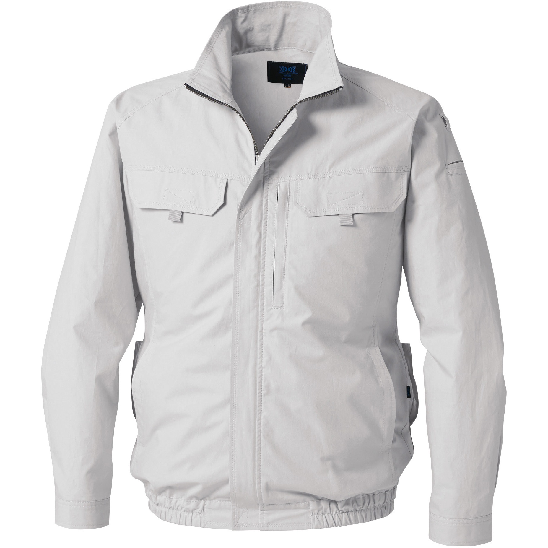 KU92230K30S1 空調服(R) 長袖ブルゾン(服のみ) 空調服 シルバー色 サイズS  KU92230K30S1