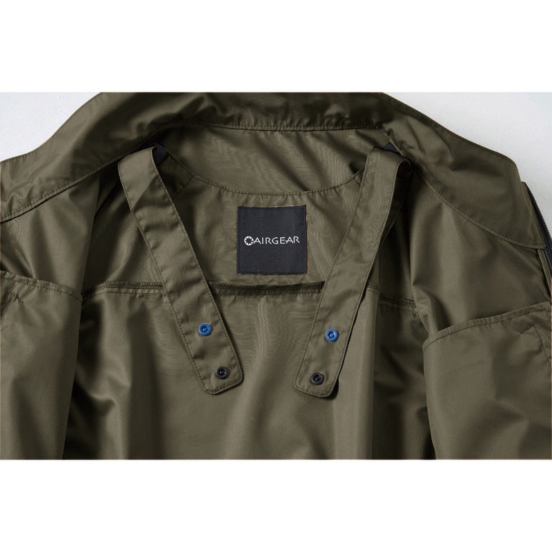AR22201G60S2 空調服(R) ベスト(服のみ) 空調服 カーキグリーン
