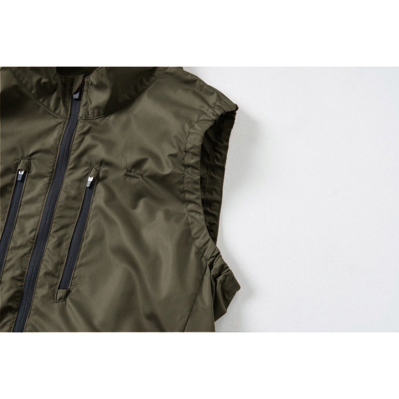 新品！空調服 ベスト レディース フルセット （カーキＭ） 楽天市場】空調服 ベストのみ（カラーカーキグリーン）（安全