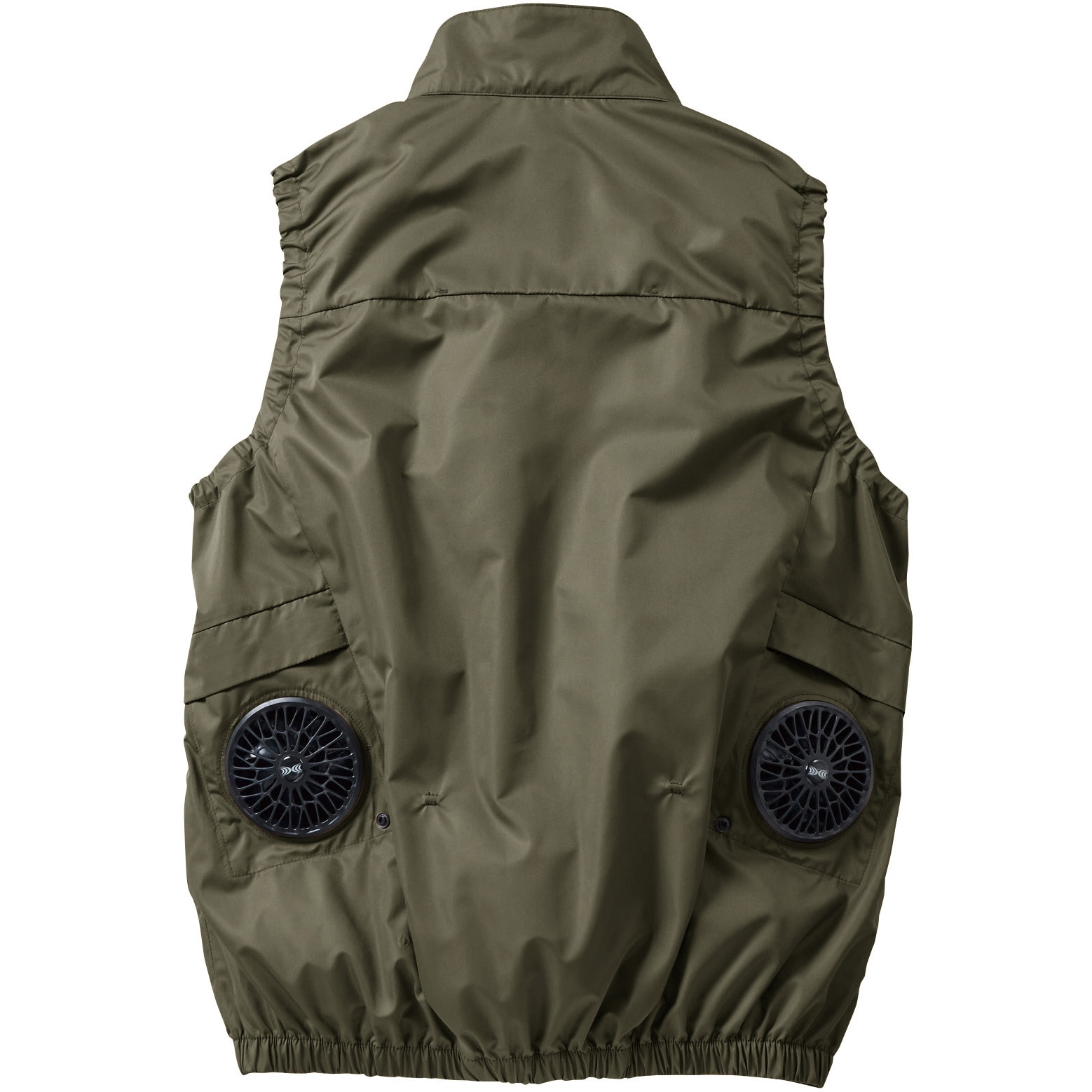 新品！空調服 ベスト レディース フルセット （カーキＭ） C's CLUB 空調作業服 24V レディース ベスト ファン・バッテリー