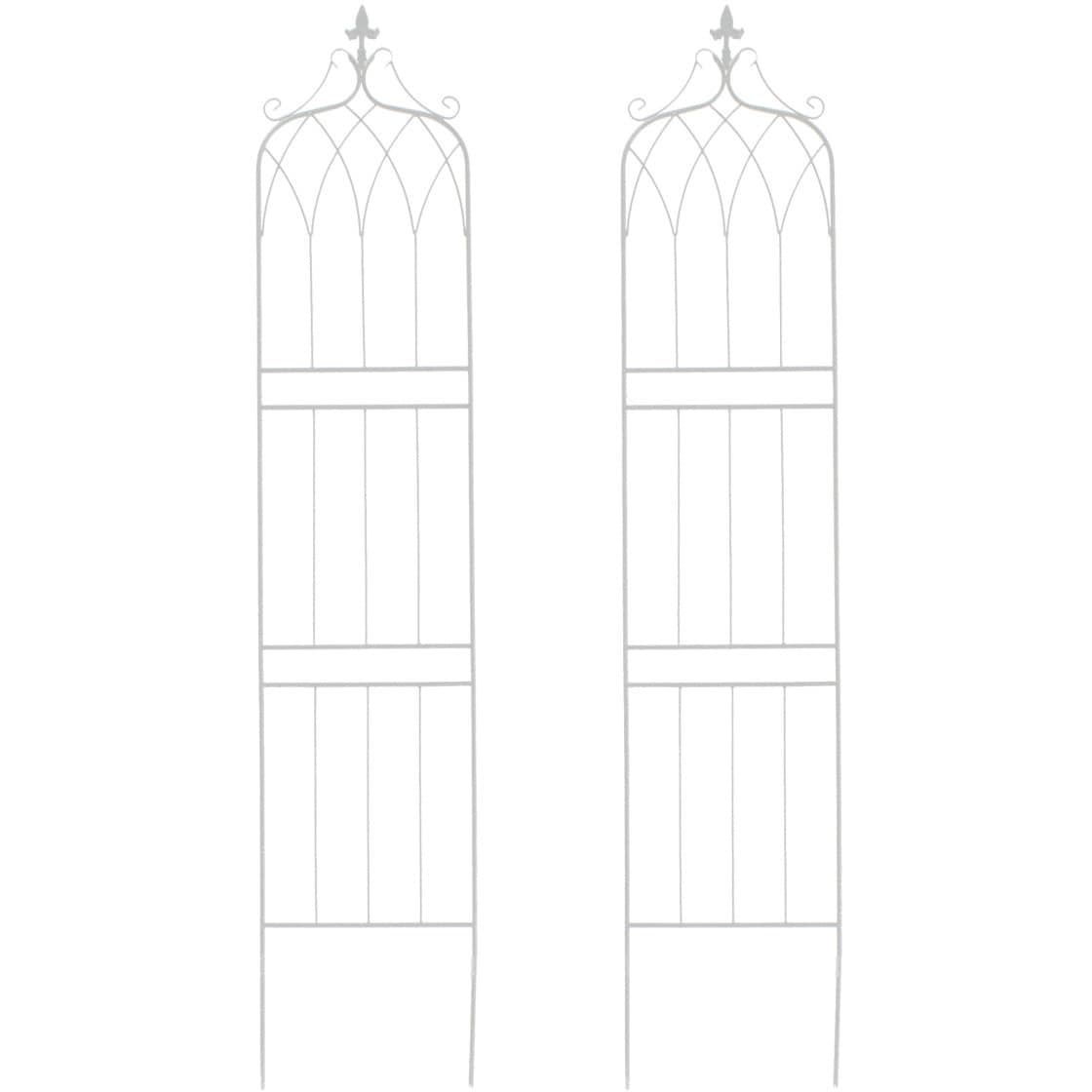 IF-DR029-2P アイアンフェンス200 ハイタイプ drape(ドレープ) 住まいスタイル 1セット(2枚) IF-DR029-2P