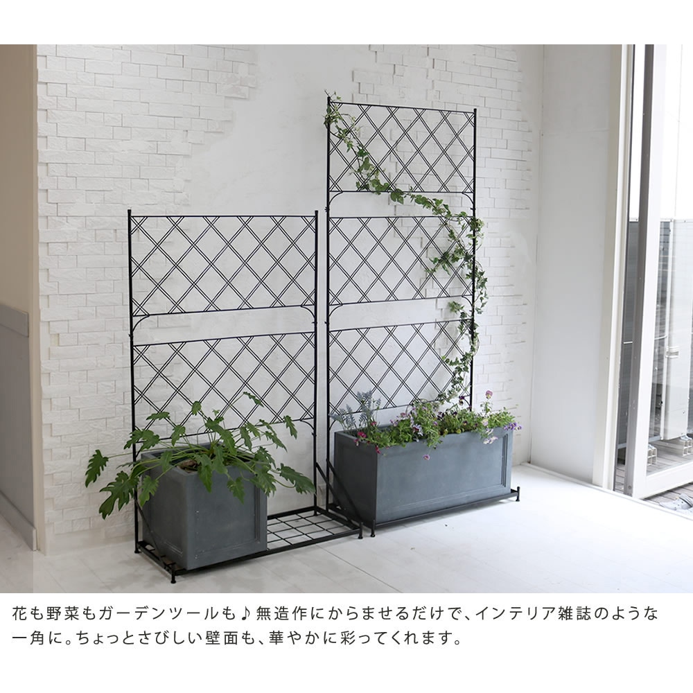プランター台付 フェンス ロータイプ Argyle ガーデニング ベランダ 楽天市場】プランター台付フェンス ロータイプ アーガイル
