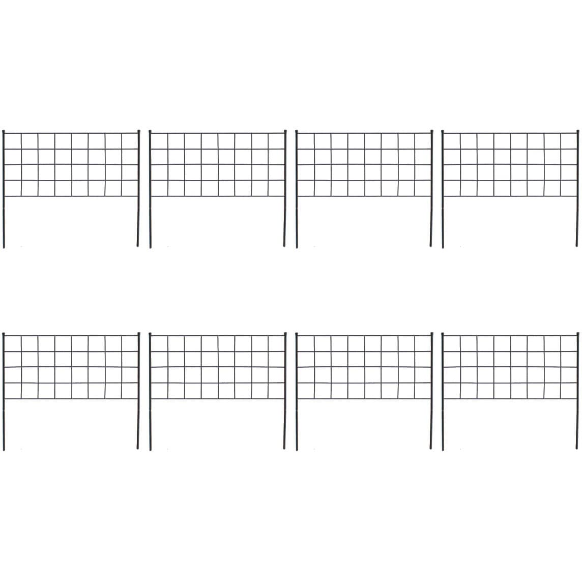 IF-GR021-8P アイアンフェンス 「グラフ」 住まいスタイル 1セット(8枚) IF-GR021-8P