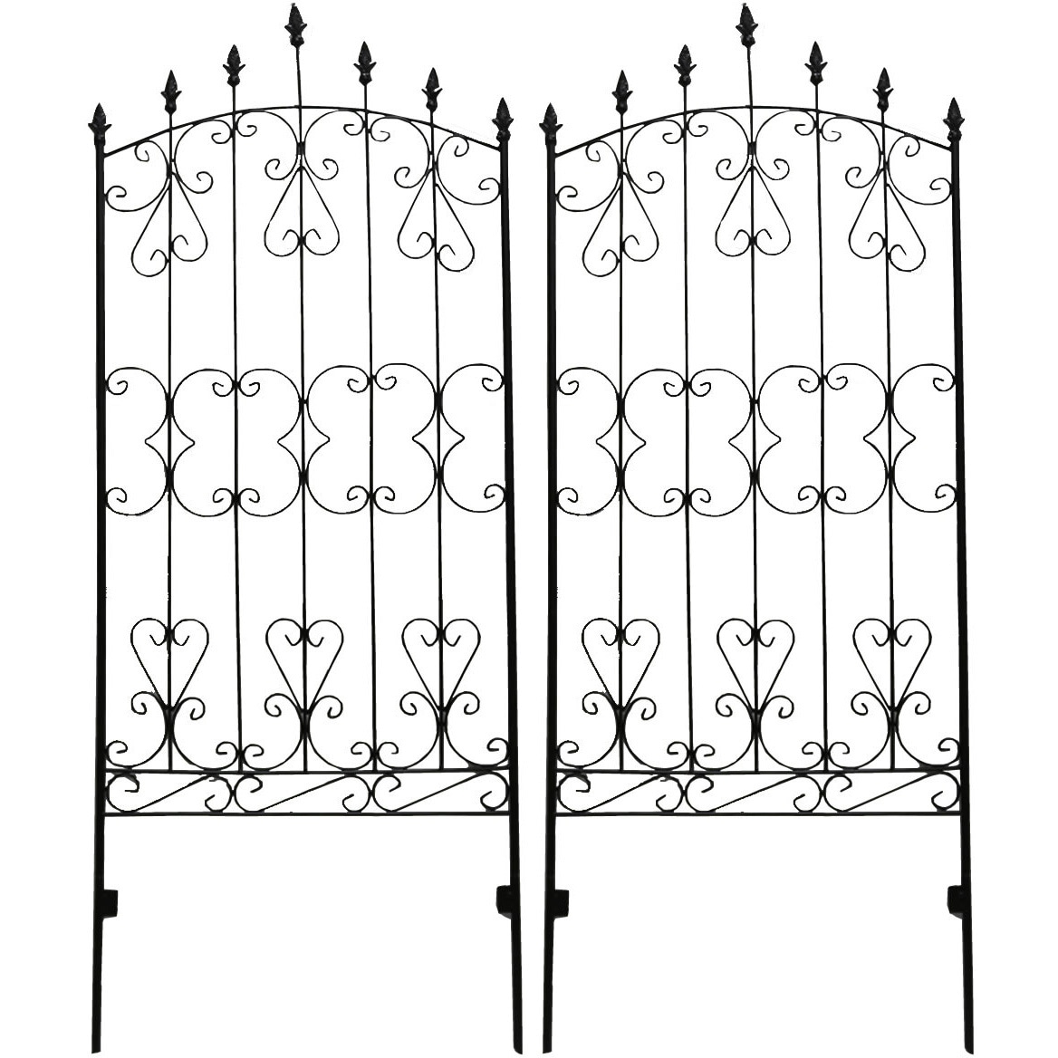 IFROSE-150-2P アイアンローズフェンス150 住まいスタイル 1ケース(2枚) IFROSE-150-2P