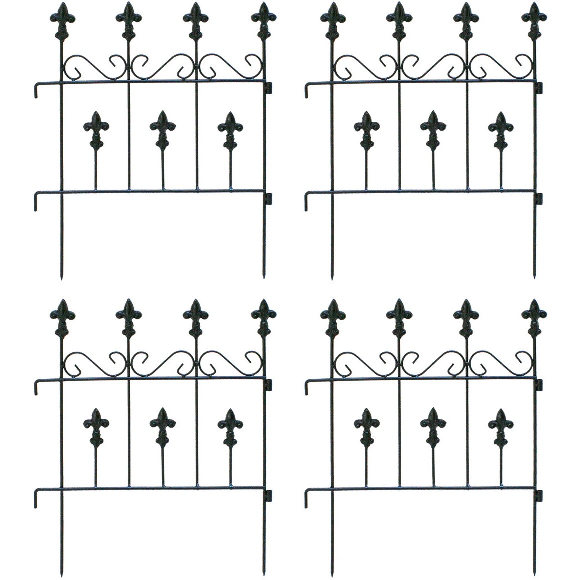 OC005ST-4P オールドシャトーフェンス スティックタイプ 住まいスタイル 1個(4枚) OC005ST-4P