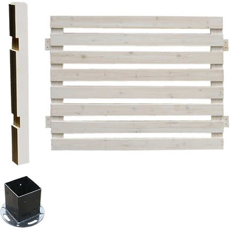 SFBF1000E-HB ボーダーフェンス スプレッド(連結セット/平地用) 1セット 住まいスタイル 【通販モノタロウ】 8,998円