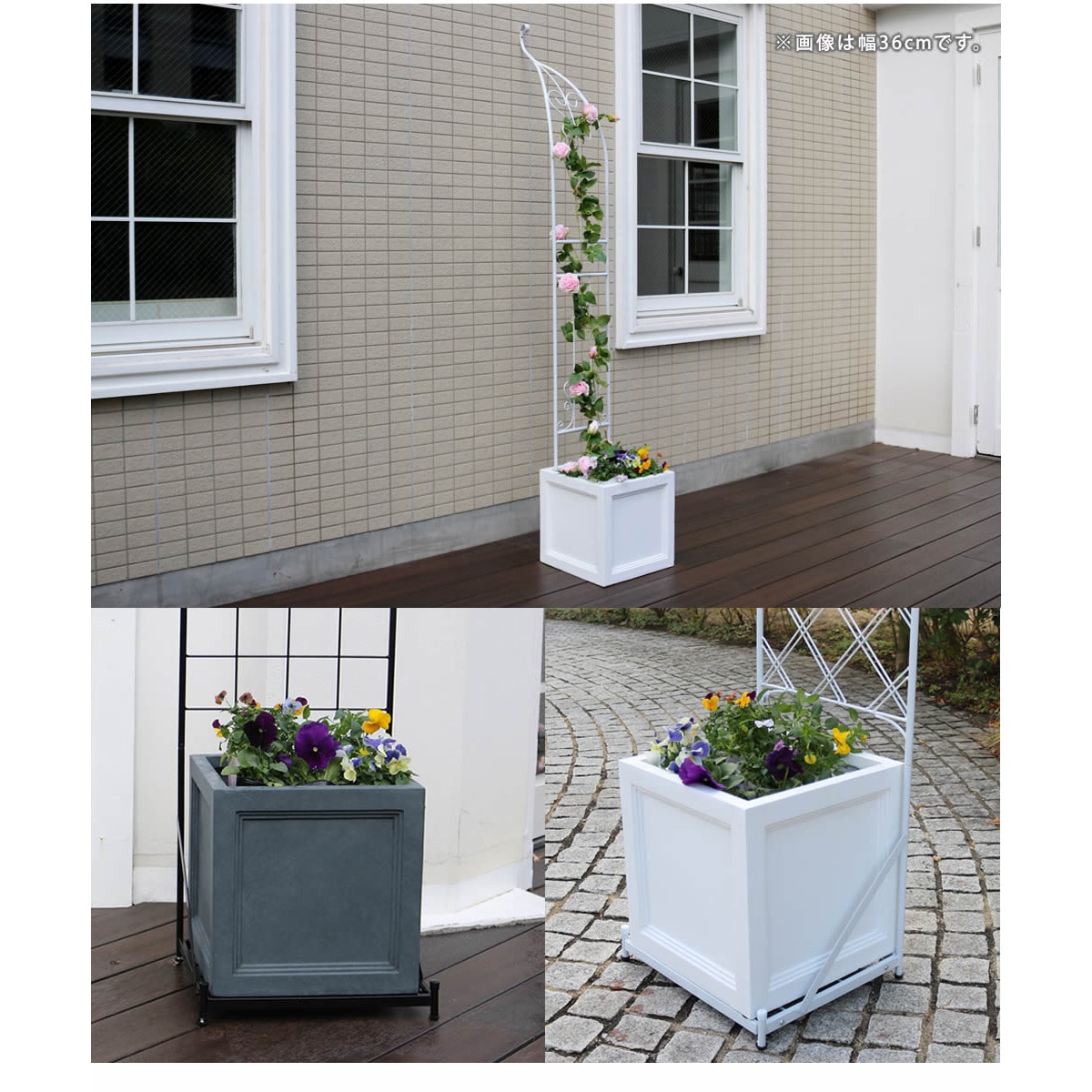 UBST-600 マグネシウムプランター 長方形 60cm/80cm URBAN STONE 