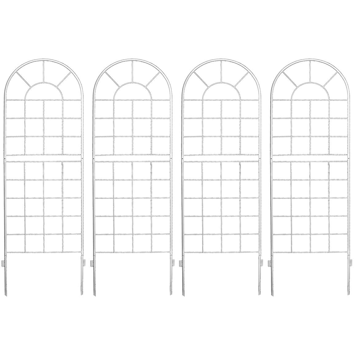 YB015L-4P クラシックフェンス150 ロータイプ 住まいスタイル 1個(4枚) YB015L-4P