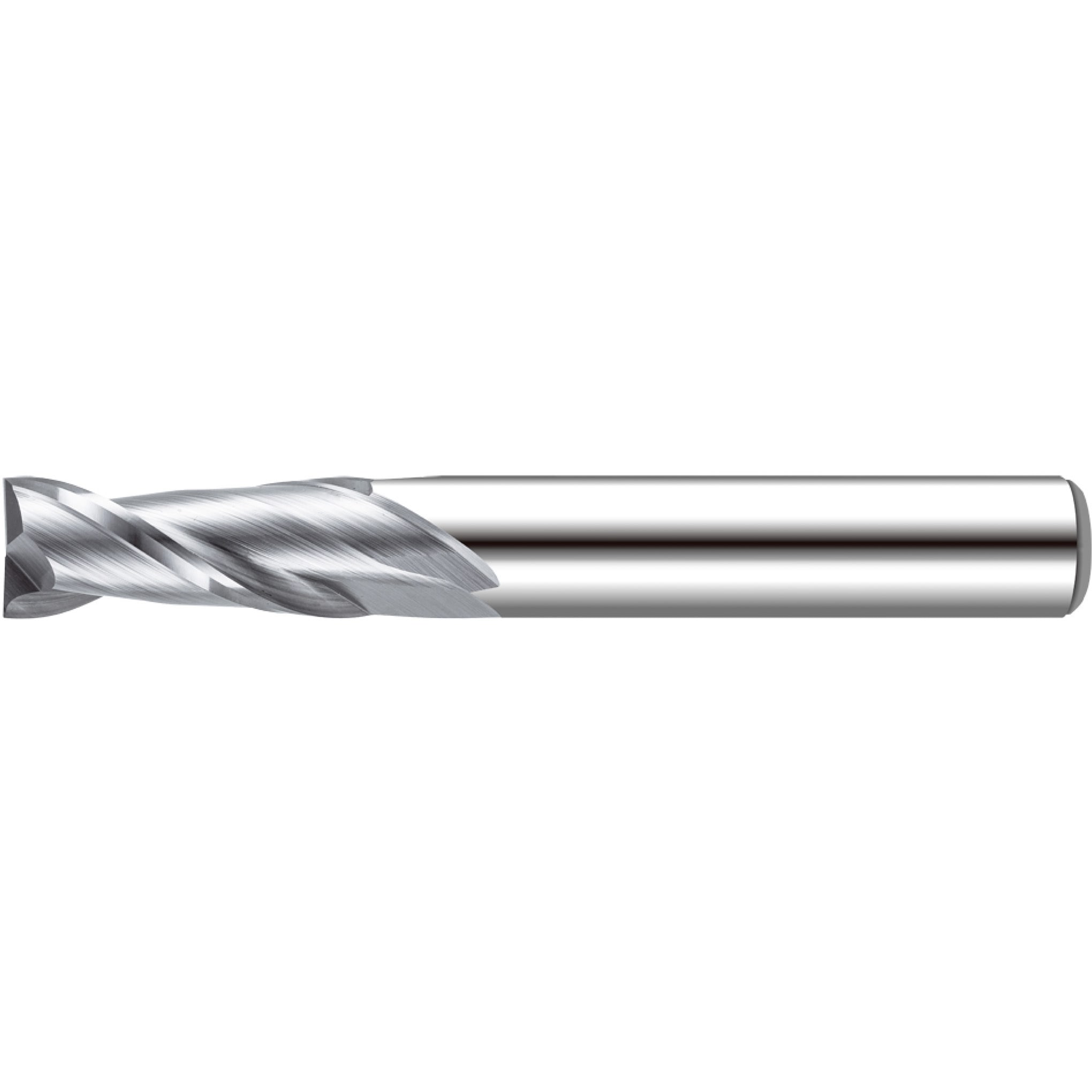 662L-AW 120212 樹脂・アルミ加工用 超硬スクエアエンドミル レギュラー刃2枚刃 LV ENDMILL ノンコート ねじれ角35° 刃径12mmシャンク径12mm刃長32mm  662L-AW 120212