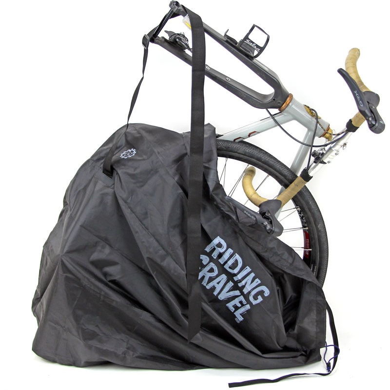 R25-O-RRB-200BK R250 グラベルバイク用 縦型軽量輪行袋 ブラック