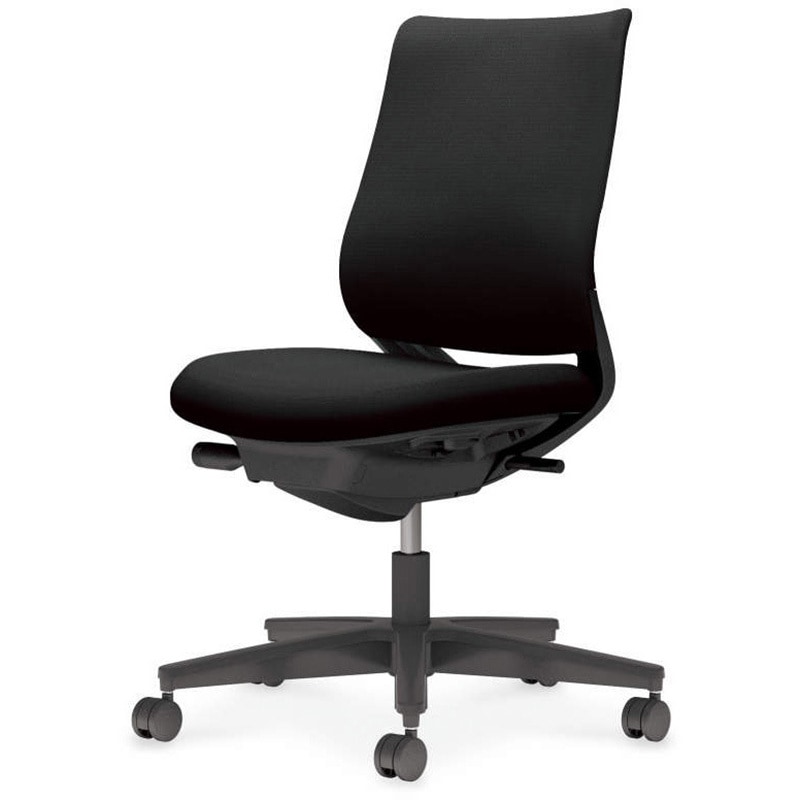 ミトラチェア ( コクヨ ) ブラック / 肘無　幅：650　奥行：650　高さ：970　カラー：ブラック 新品ミトラシリーズ CR-G2900 E6 コクヨ⁄KOKUYO 肘無ローバックチェア 168938