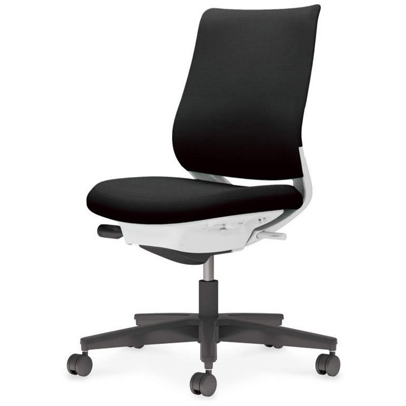 C04-B100CW-E1B6B61 オフィスチェアー ミトラ2 スタンダードバック(配送・組立サービス付き) コクヨ キャスターあり 肘なし ブラック ホワイトグレー  C04-B100CW-E1B6B61