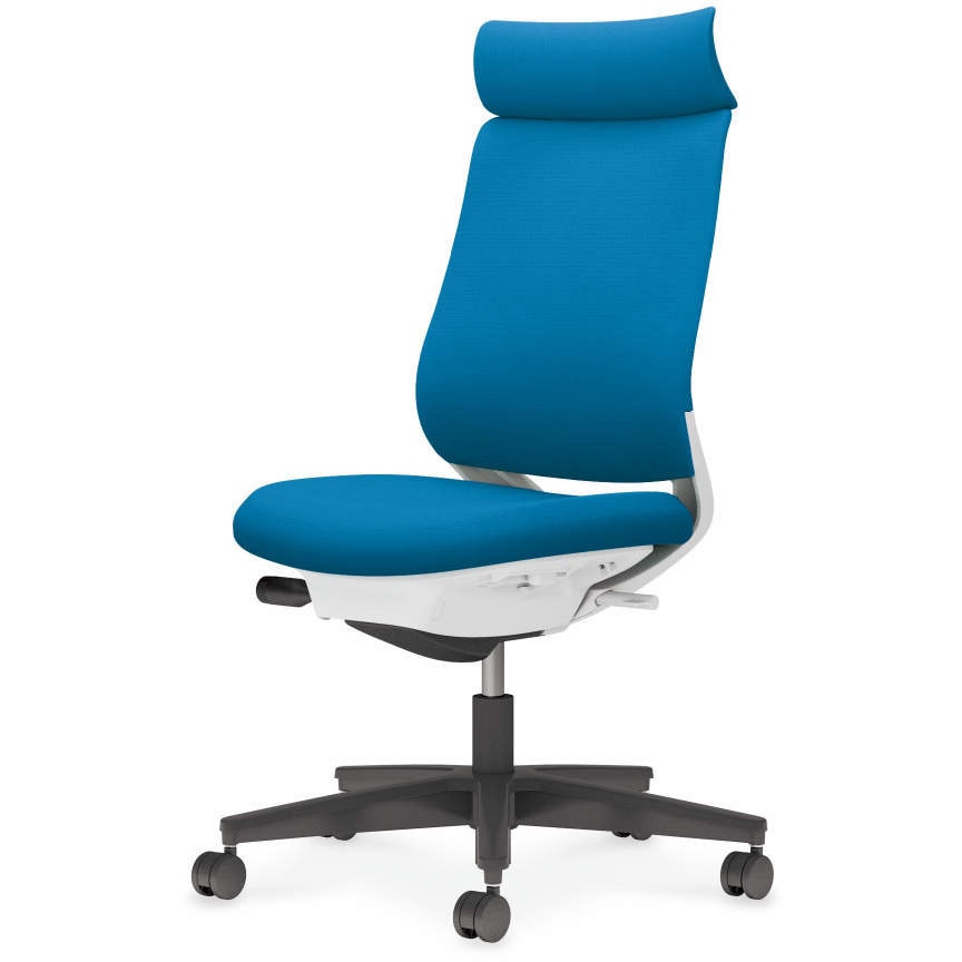 C04-B300CU-E1T4T41 オフィスチェアー ミトラ2 アディショナルバック(配送・組立サービス付き) コクヨ キャスターあり ヘッドレスト付 肘なし ブラック ホワイトグレー  C04-B300CU-E1T4T41