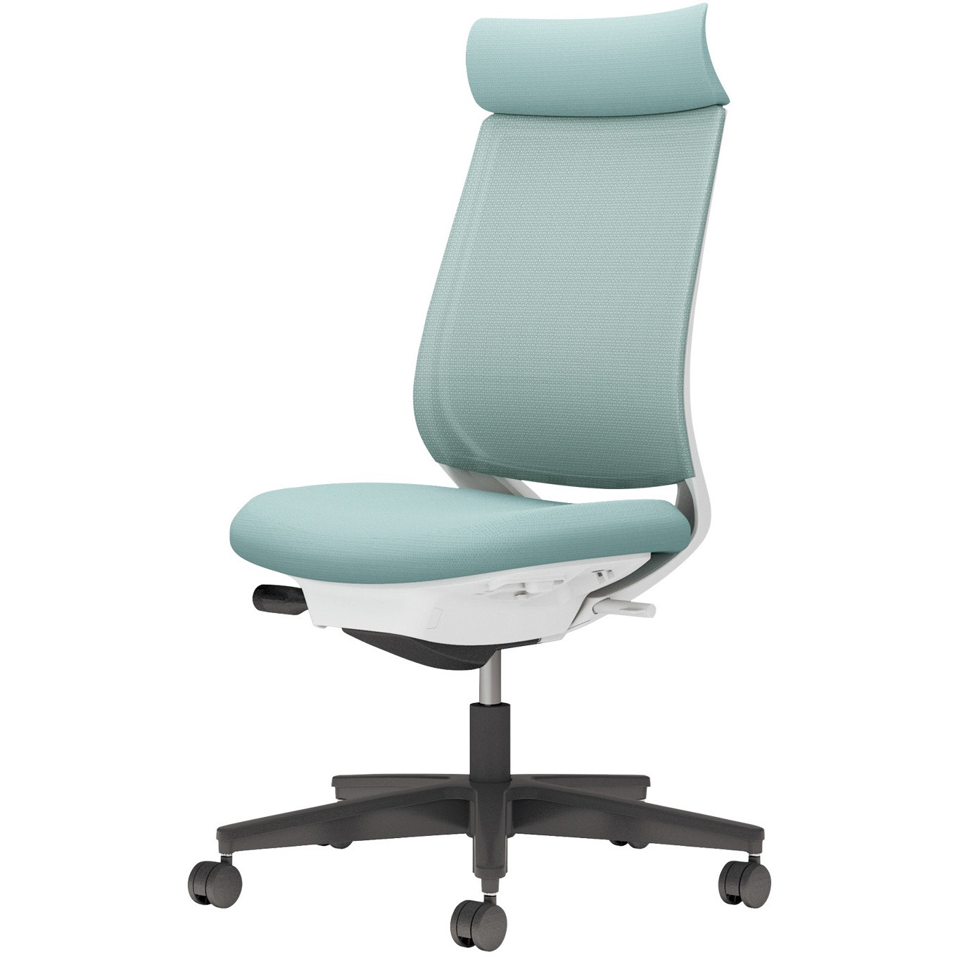 C04-B300MU-E139391 オフィスチェアー ミトラ2 アディショナルバック(配送・組立サービス付き) コクヨ ヘッドレスト付 キャスターあり 肘なし ブラック  C04-B300MU-E139391