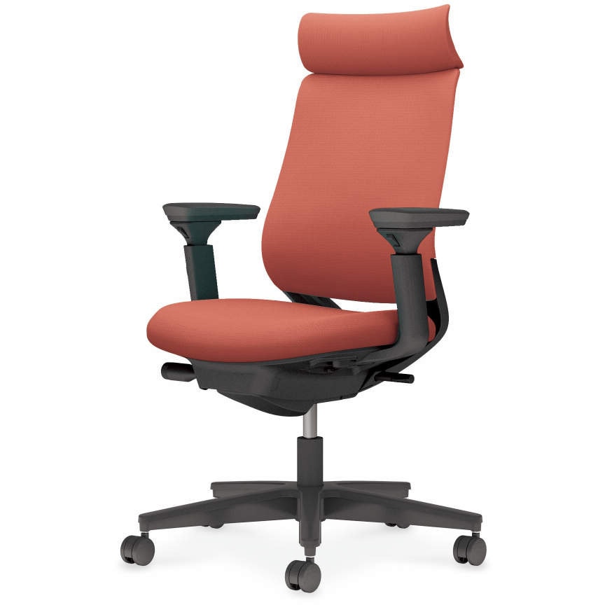 C04-B330CU-BK0T0T1 オフィスチェアー ミトラ2 アディショナルバック(配送・組立サービス付き) コクヨ キャスターあり ヘッドレスト付 可動肘 ブラック  C04-B330CU-BK0T0T1