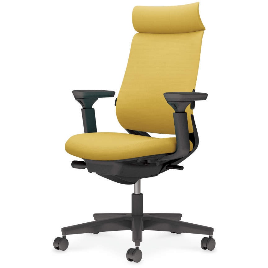 C04-B332CU-BK1S1S1 オフィスチェアー ミトラ2 アディショナルバック(配送・組立サービス付き) コクヨ キャスターあり ヘッドレスト付 ランバーサポート有り C04-B332CU-BK1S1S1