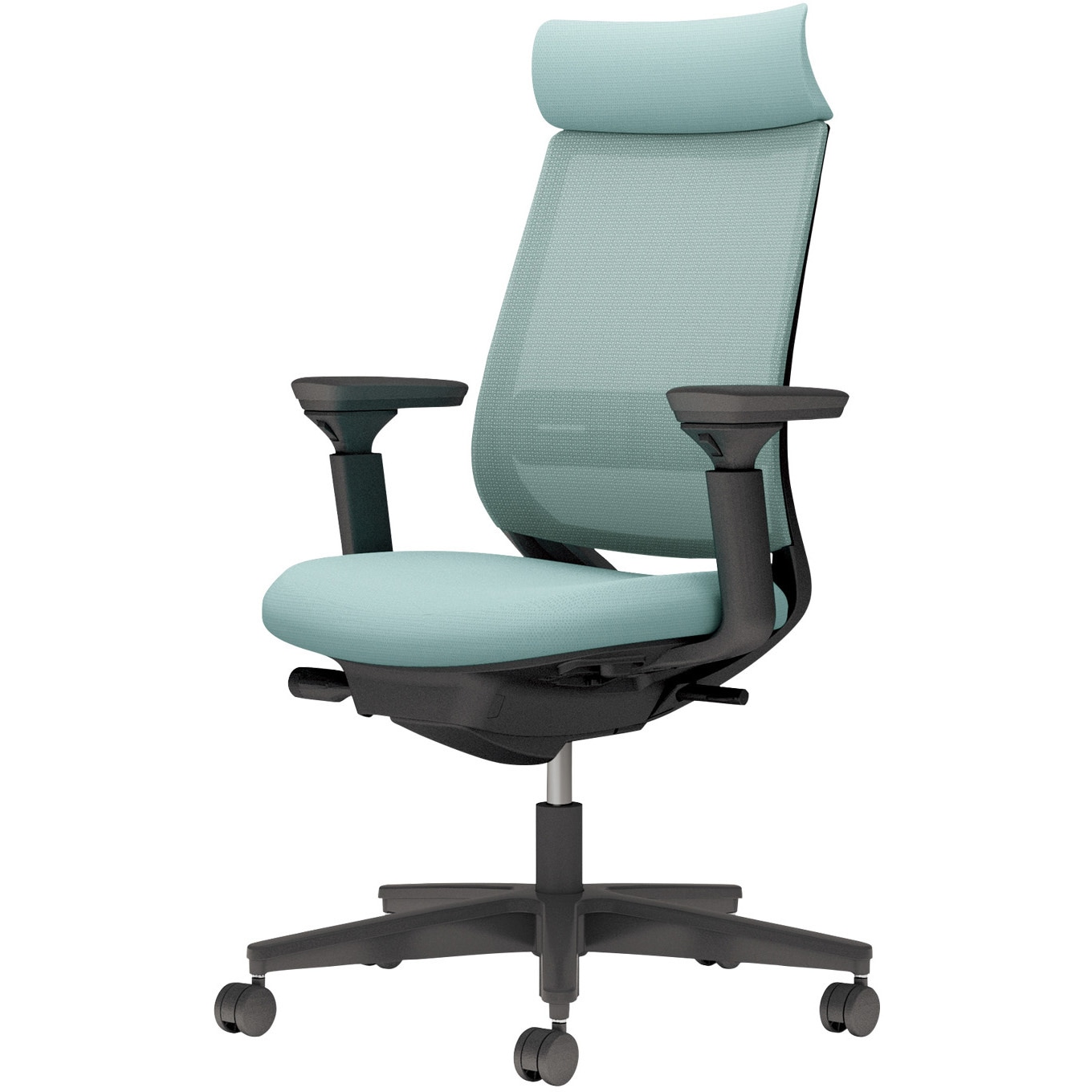 C04-B332MU-BK39392 オフィスチェアー ミトラ2 アディショナルバック(配送・組立サービス付き) コクヨ ヘッドレスト付 キャスターあり ランバーサポート有り C04-B332MU-BK39391