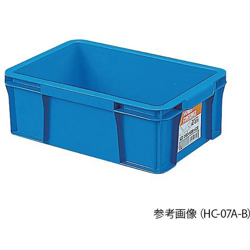 HC-03A モジュールコンテナー タイプB HCシリーズ リス 青色 タイプA 容量2.6L 寸法244×167×100mm 1セット(120個) HC-03A