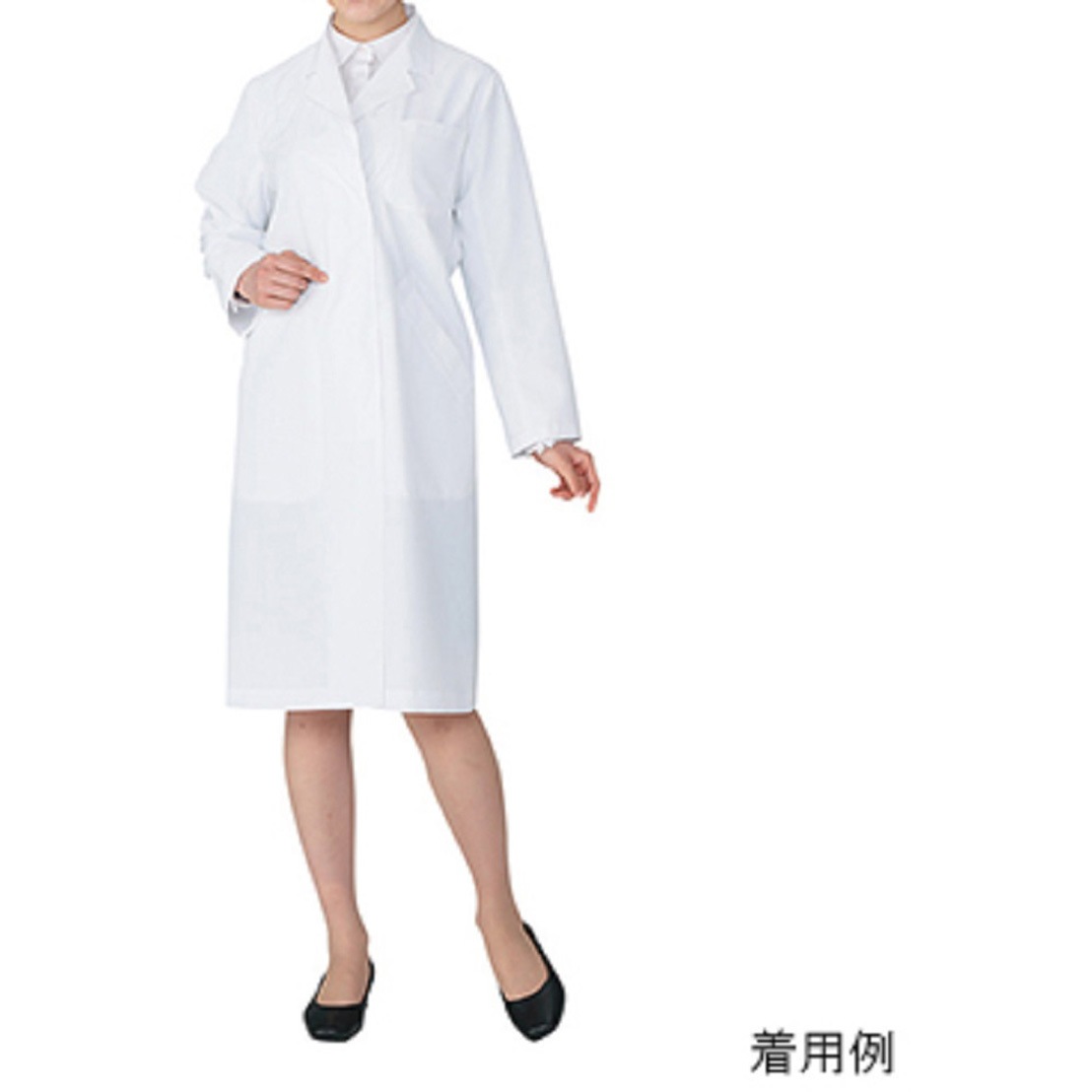 AS9746-WLL 快適さわやか白衣 女性用 AS9746シリーズ アズワン サイズLL