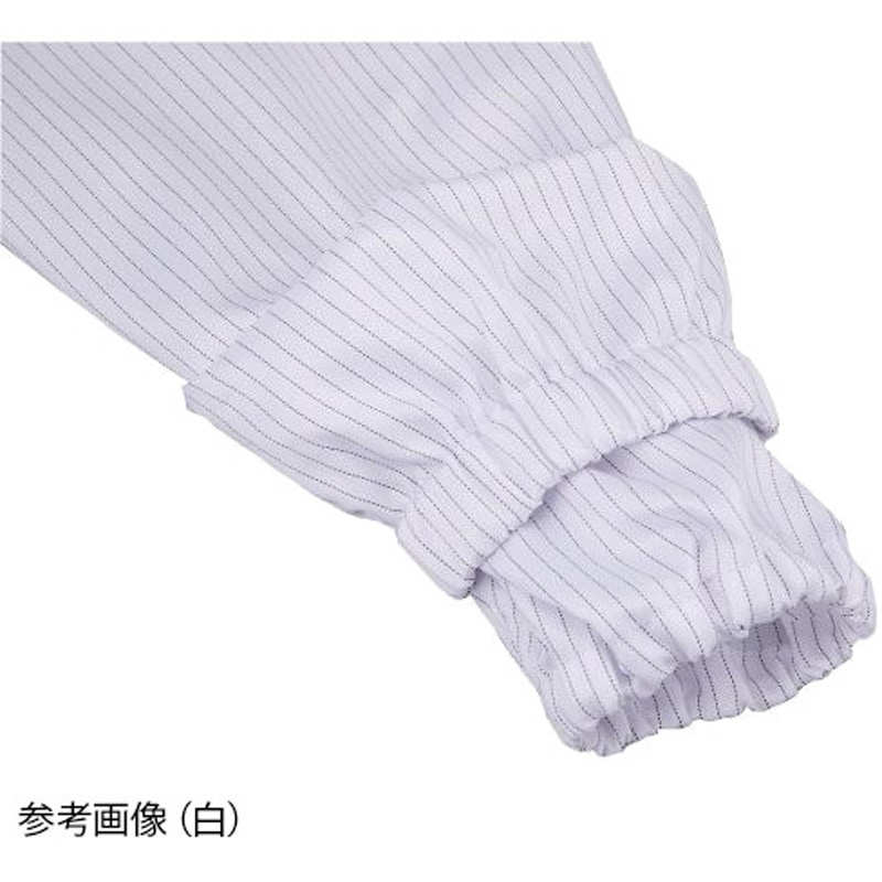 アズピュアクリーンスーツII(フード別・サイドファスナー型) 緑 4L 1-2311-02 アズピュアクリーンスーツ（フード別・サイドファスナー型