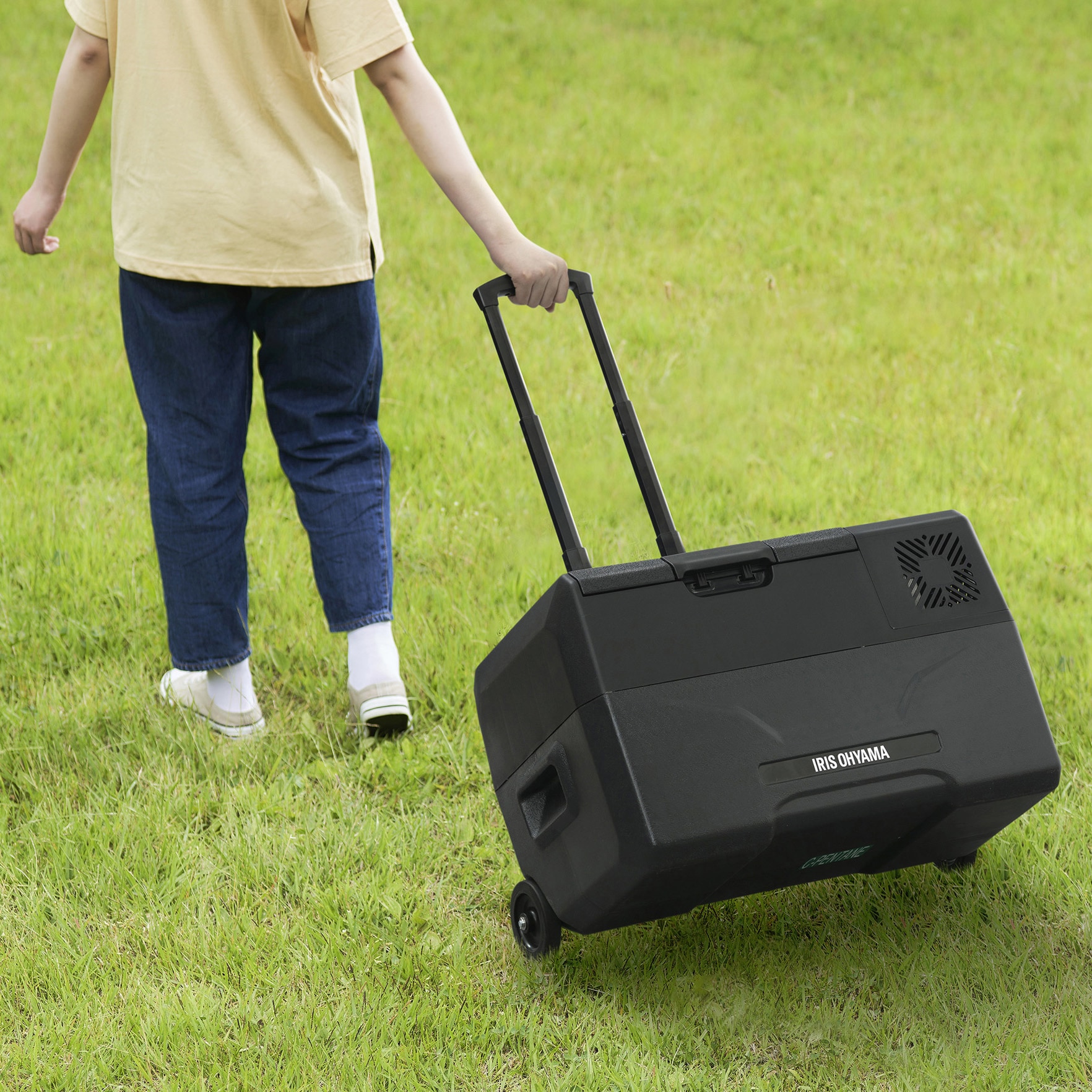 ポータブル冷蔵庫 IPD-3A-B 約30L IPD-3A-B ポータブル冷蔵冷凍庫 アイリスオーヤマ 定格内容積30L