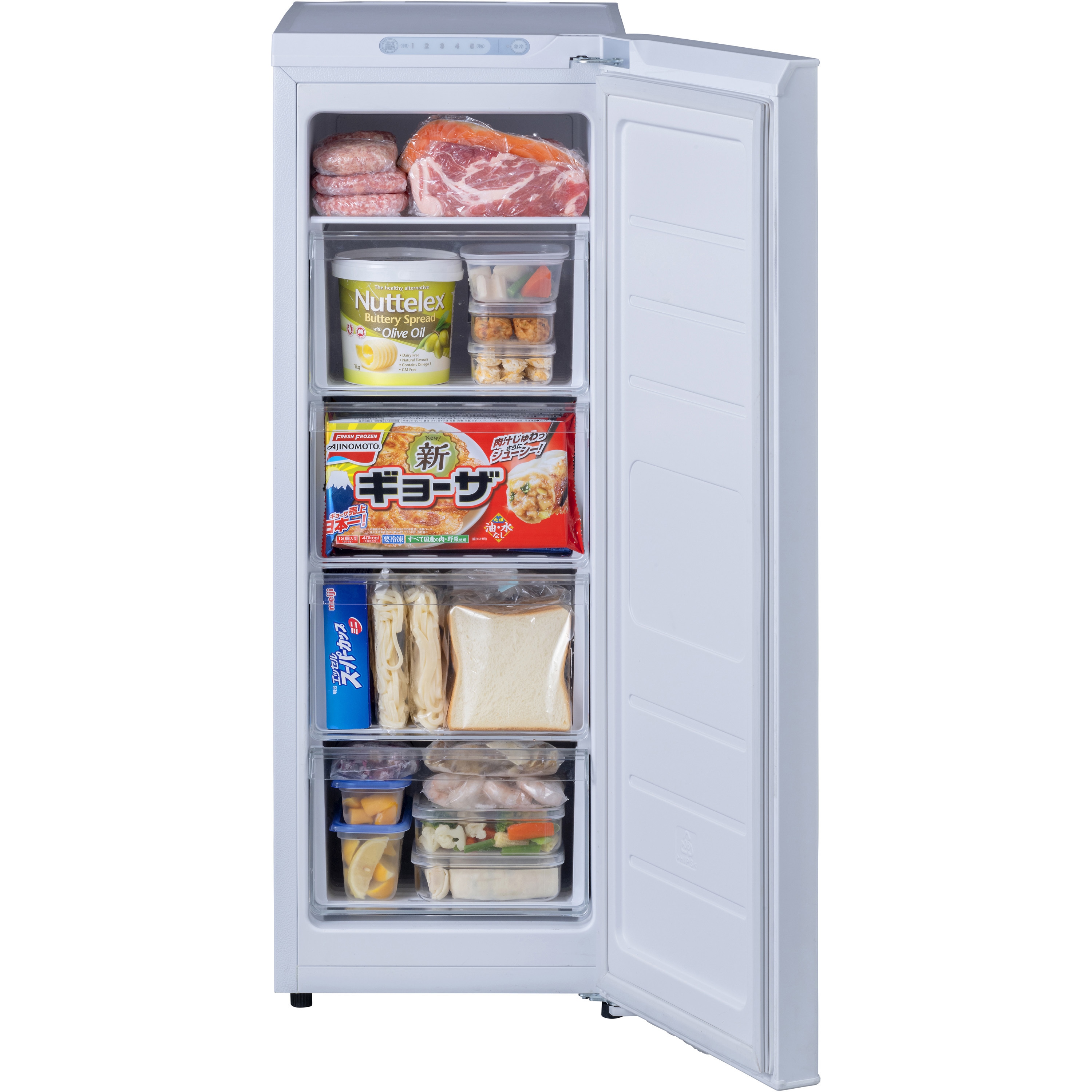 IUSN-8A-W スリム冷凍庫80L 1個 アイリスオーヤマ 【通販モノタロウ】