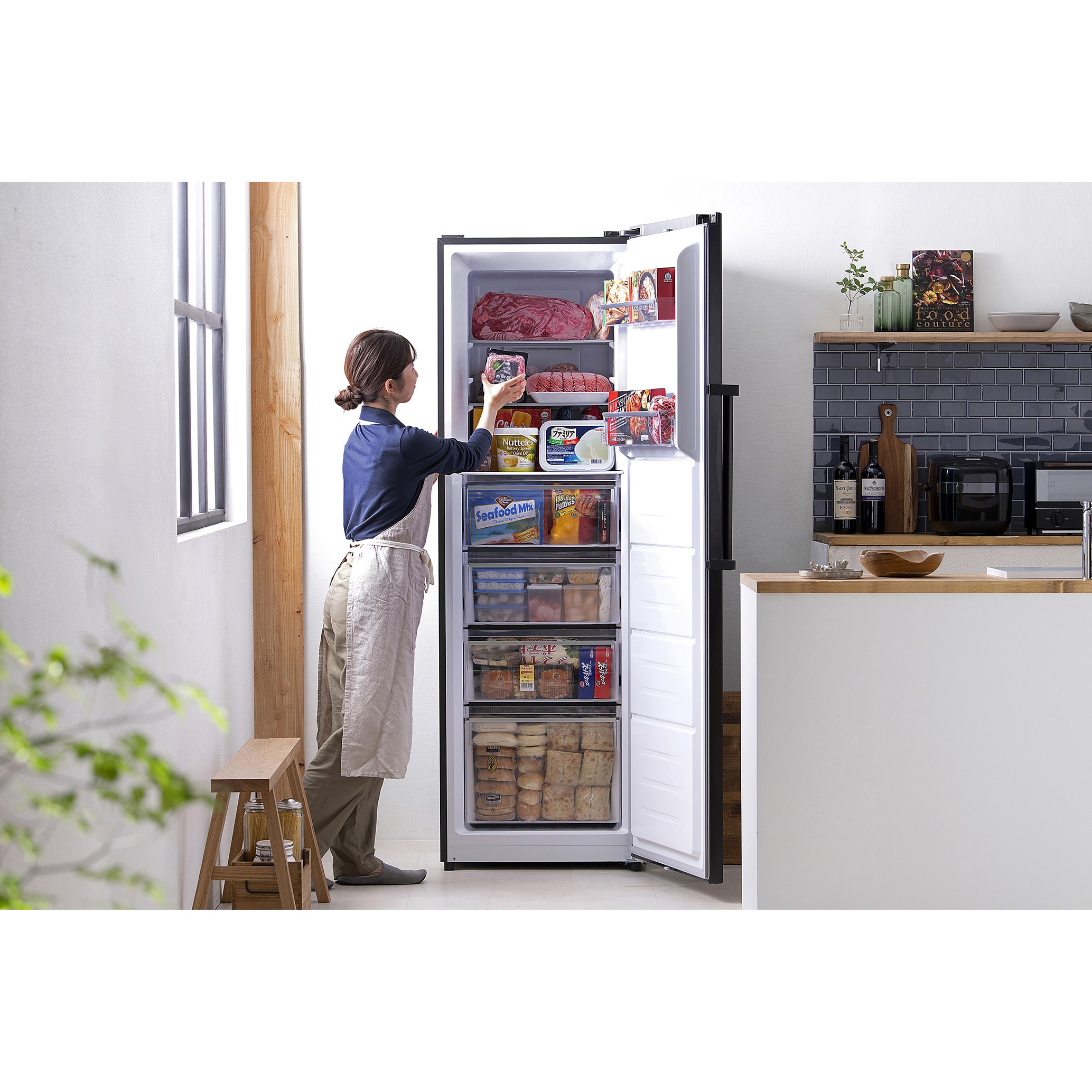 IUSN-27A-B 冷凍庫 274L 1個 アイリスオーヤマ 【通販モノタロウ】