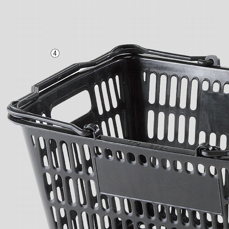 6946-381 買い物カゴ(28リットル) ストア・エキスプレス 1セット(10個