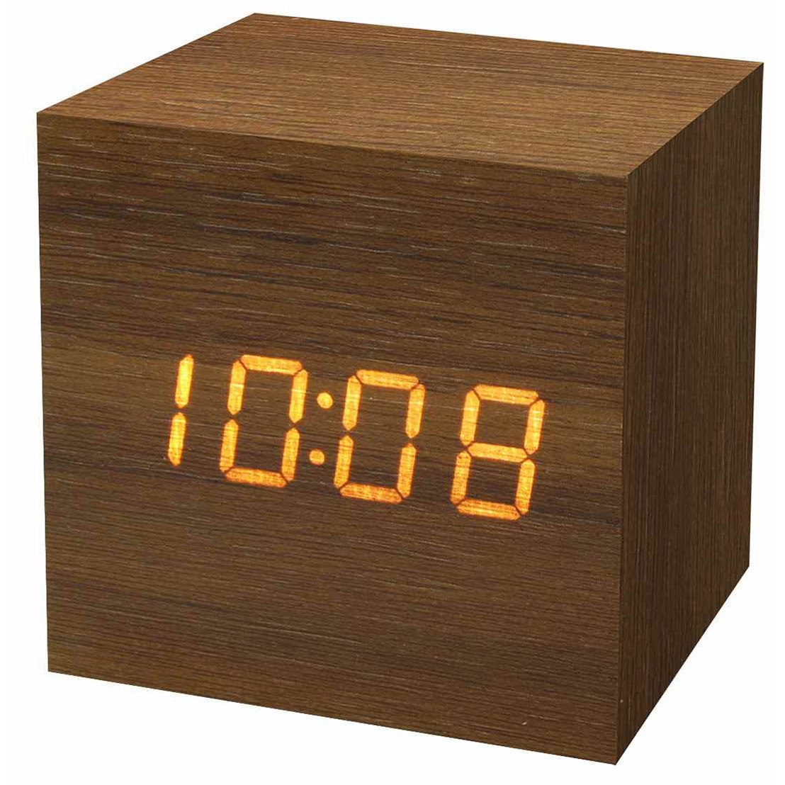 LED-113 誠時(セイジ) デジタル表示 置き時計 LED リヒト 1個 誠時