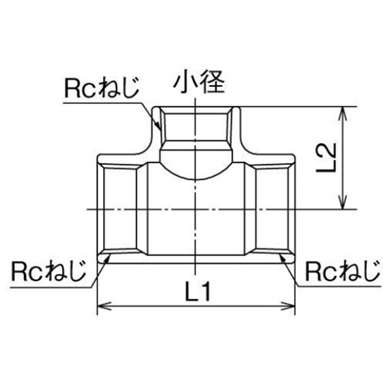 SFRT-402540 SFRT型 ステンレス異径チーズ オンダ製作所 呼び径 SFRT-402540 SFRT型 ステンレス異径チーズ オンダ製作所 呼び径