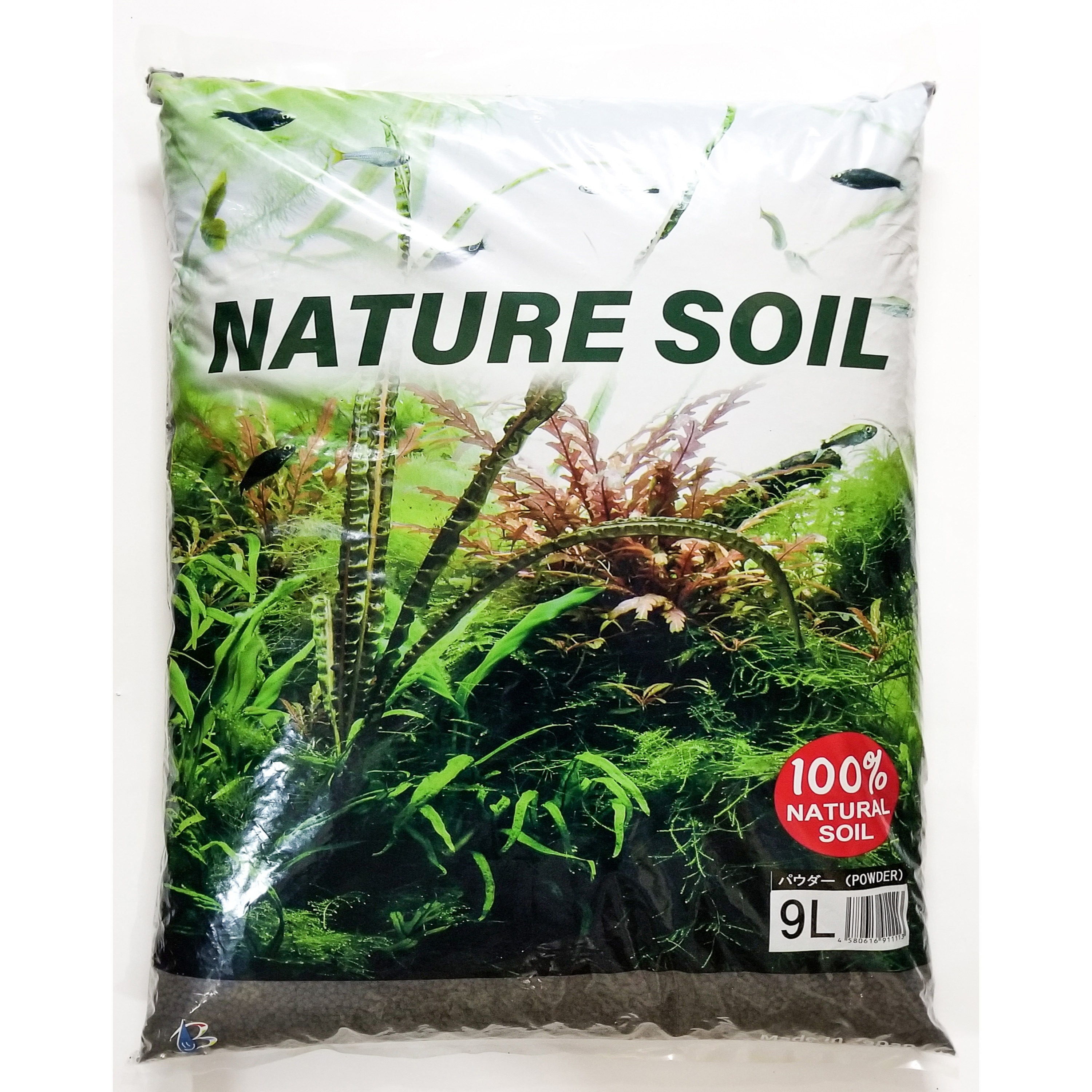 ネイチャーソイル パウダー やまと錦魚園 容量9×3L