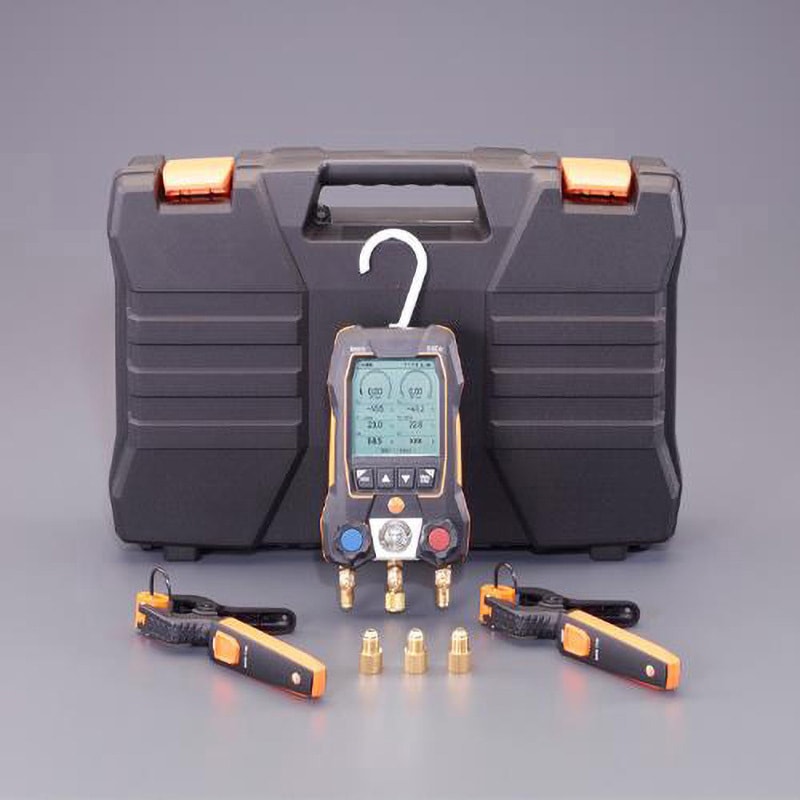 EA101TS-102 [マルチガス対応] デジタルマニホールド(ワイヤレス) 1セット エスコ 【通販モノタロウ】 45,370円