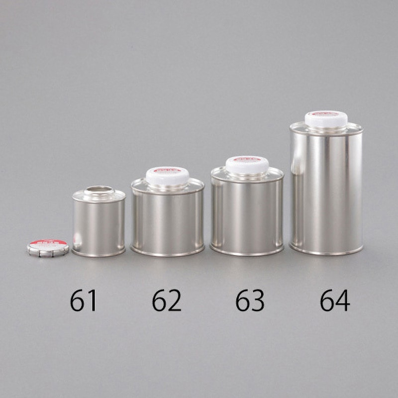 ☆yusa☆ページ　リメイク缶　ローヤル缶　蓋付き横型 EA508TM-64 ローヤル缶(スチール製) 1袋(6個) エスコ 【通販