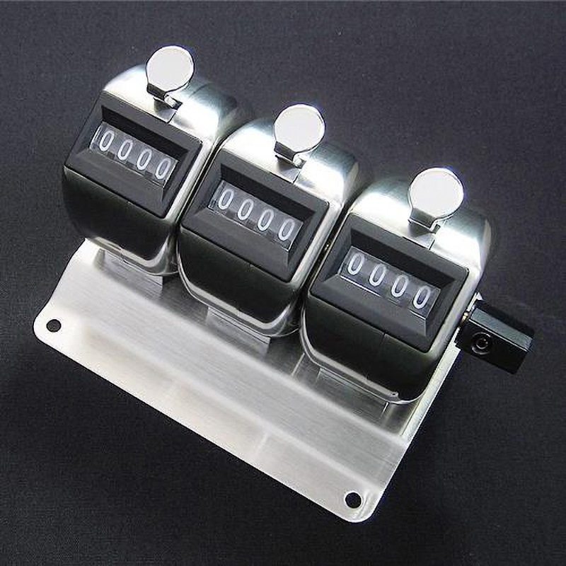 EA762AA-33 [4桁] 数取器(3連・台付き) 1個 エスコ 【通販モノタロウ】