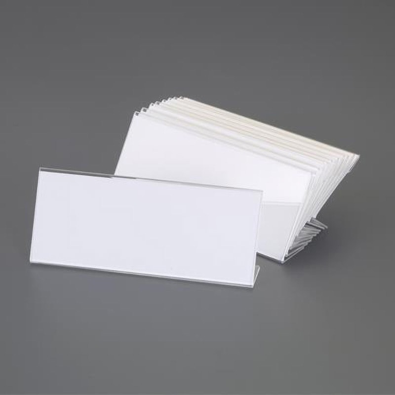 EA762GK-82 カードホルダー(アクリル製) 1箱(20個) エスコ 【通販モノタロウ】 4,705円