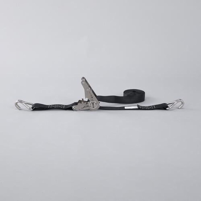 新品　エスコ　トラック用ベルト荷締機 幅50mmx長8m 2個セット エスコ (ESCO) EA982BC-2 1500kg⁄50mmx8m ﾍﾞﾙﾄ荷締機(ﾗﾁｪｯﾄ式⁄黄