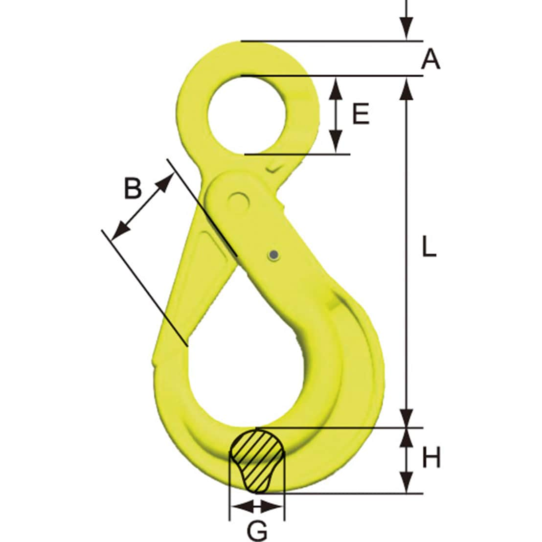 9MM x 2M マーテック金物付JIS ロック止ワイヤ 4点吊 BK ロッキングフック・大型マスターリンク付 マーテック 9mm 6×24 O/O  両コース入タイプ 1組 - 【通販モノタロウ】