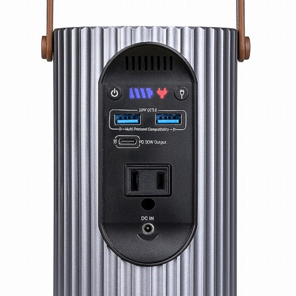 HIDISC ポータブル電源 HD-PP562400 62400mAh HIDISC 200W max PD, QC3.0対応 62400mAhパワーステーション